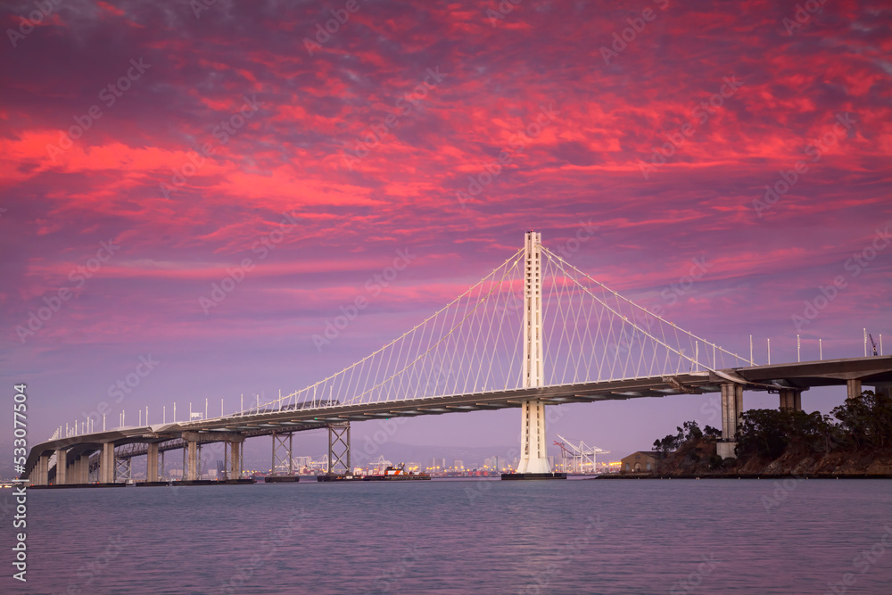 San Francisco - Oakland Bridge, California