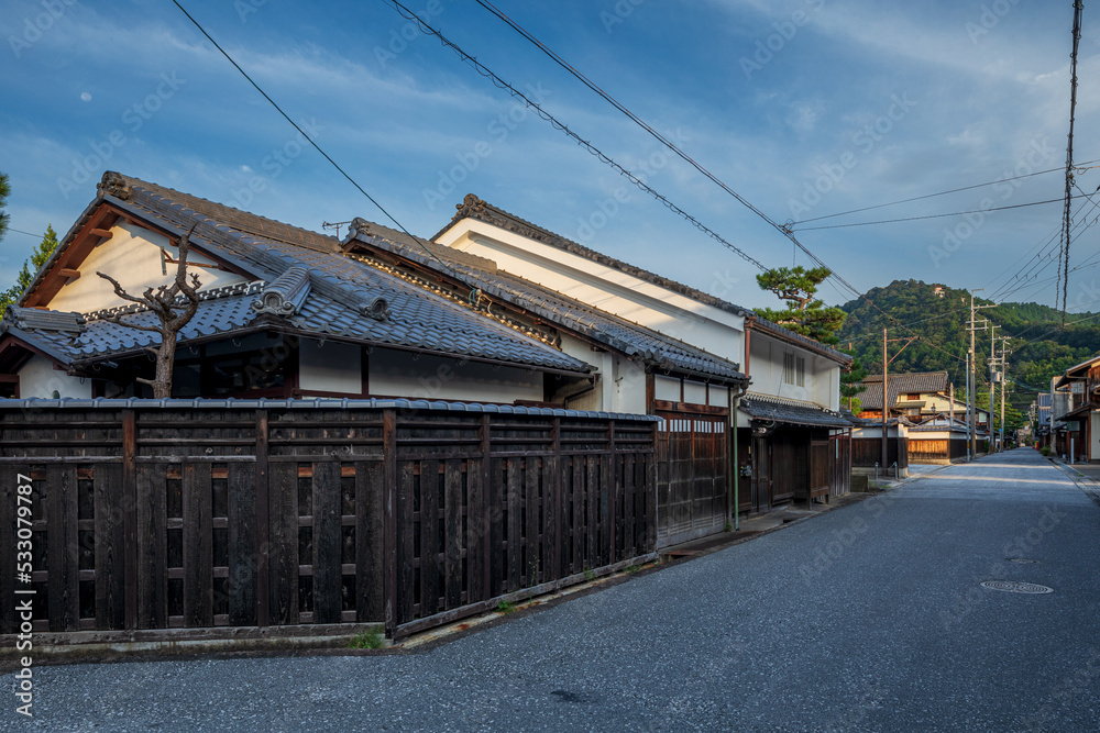 近江八幡の古い町並み 滋賀県近江八幡市