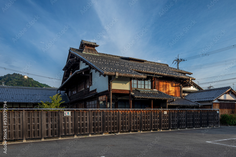Fototapeta premium 近江八幡の古い町並み 滋賀県近江八幡市