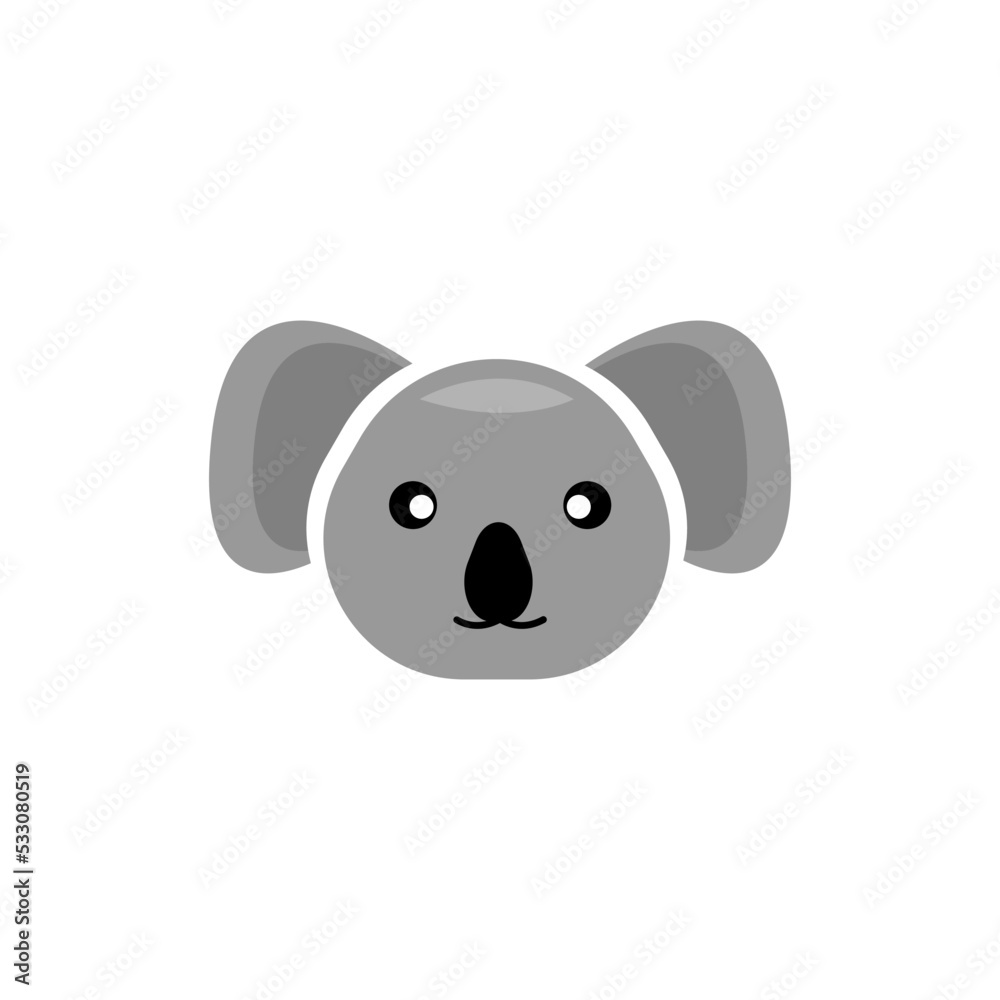 Fototapeta premium koala icon illustration vector