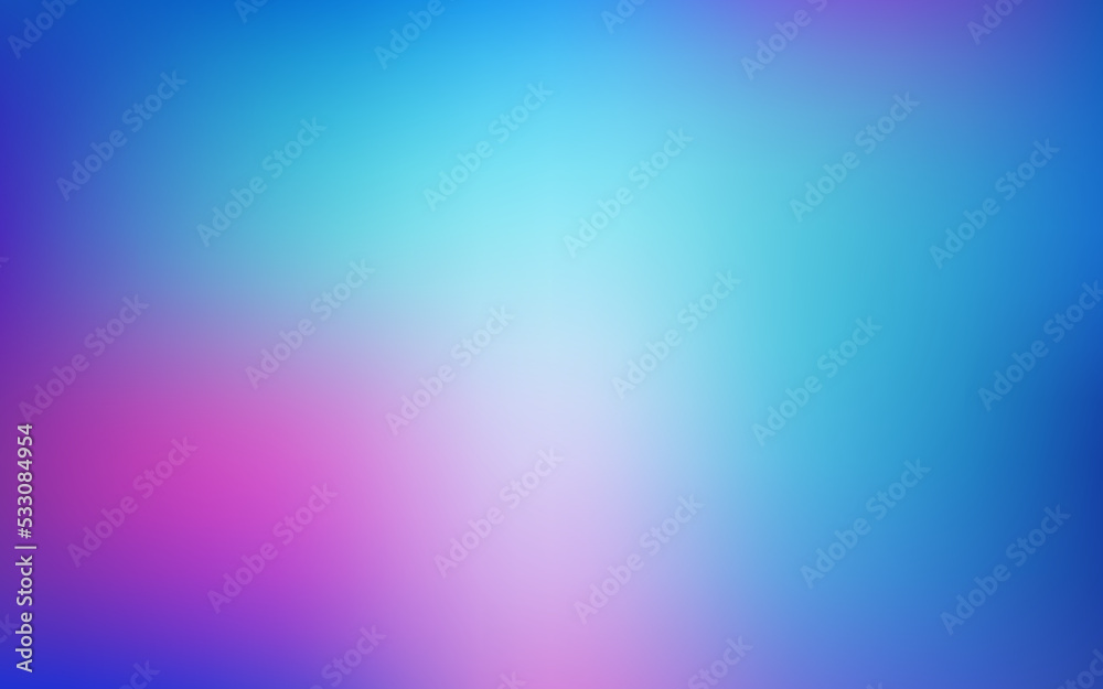 Fototapeta premium Light pink, blue vector blurred texture.