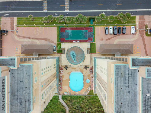 South Padre Island, Texas. Straight down. 2 photo