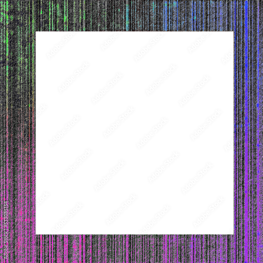 Abstract transparent glitch art texture element. Abstract transparent glitch art texture element.