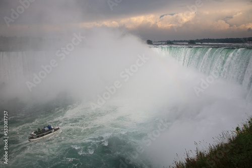 Kanadische Niagarafälle - Hufeisenfälle / Canadian Niagara Falls - Horseshoe Falls /