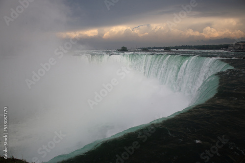 Kanadische Niagaraf  lle - Hufeisenf  lle   Canadian Niagara Falls - Horseshoe Falls  