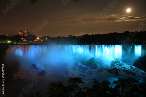 Amerikanische Niagaraf  lle   American Niagara Falls  .