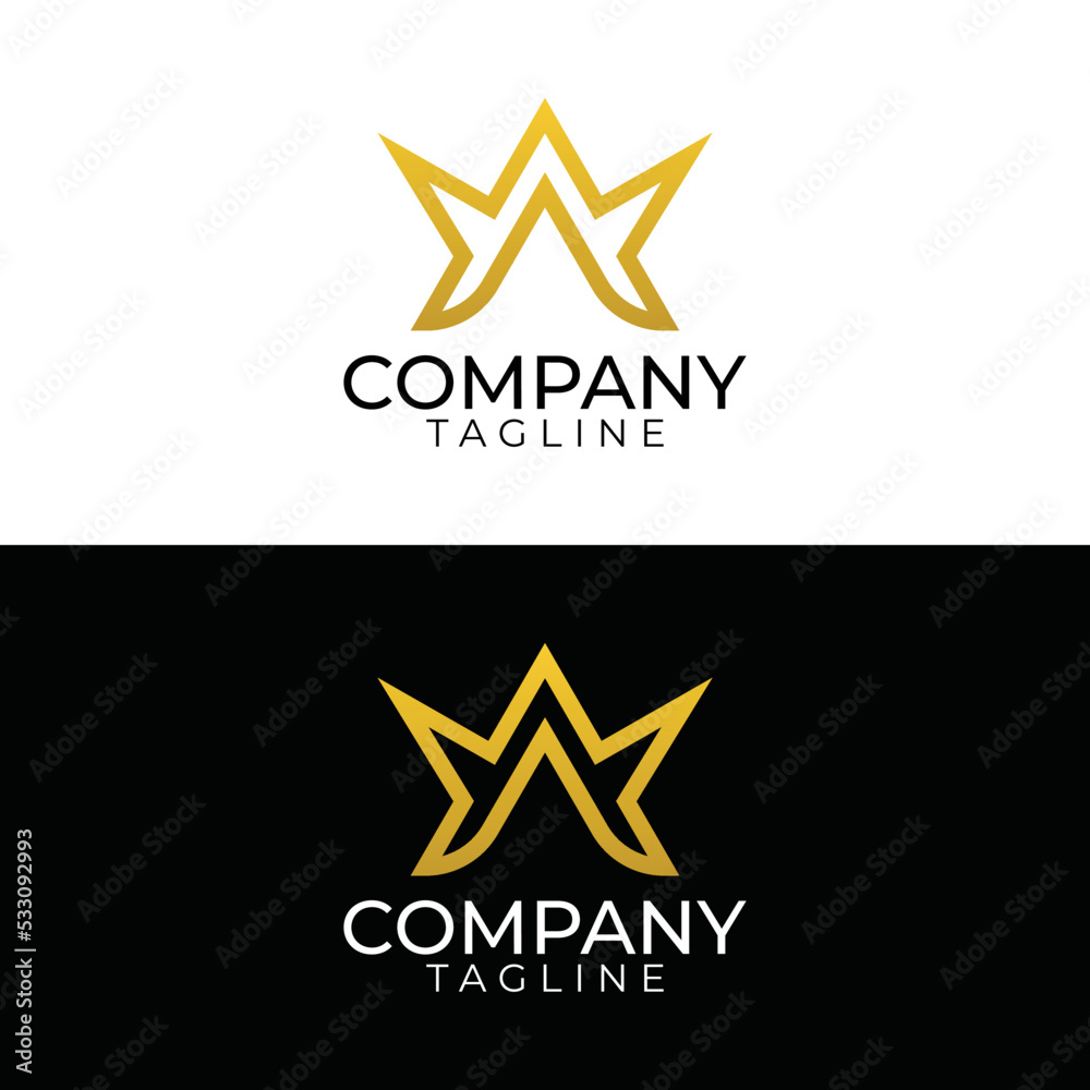 Obraz premium a logo design and premium vector templates