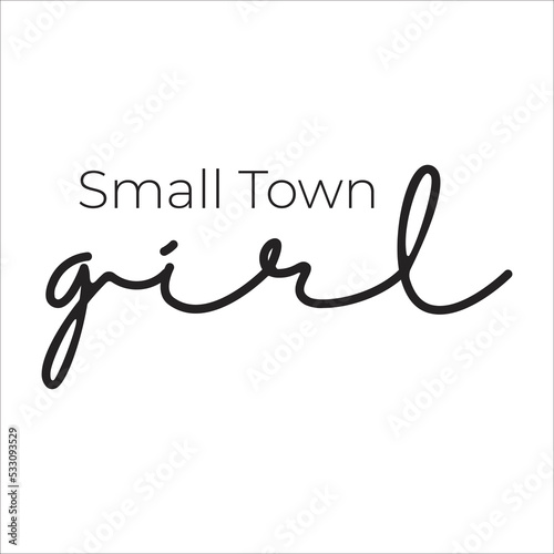 small town girl eps design