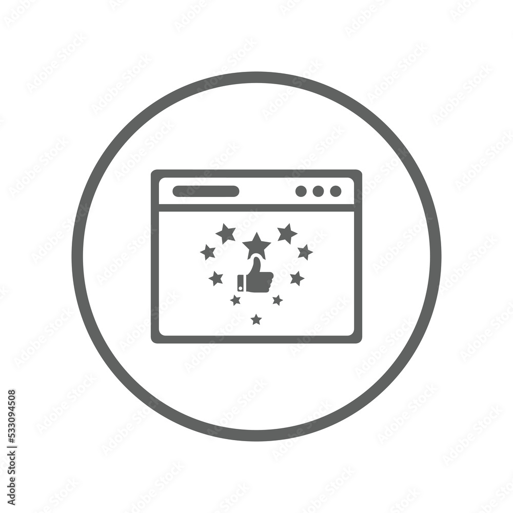 Feedback, web, comment, response icon. Gray vector sketch. Feedback, web, comment, response icon. Gray vector sketch.