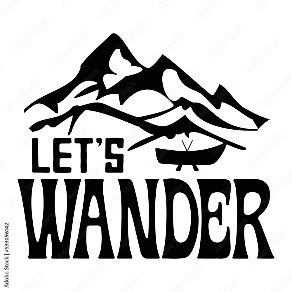 Let's wander svg