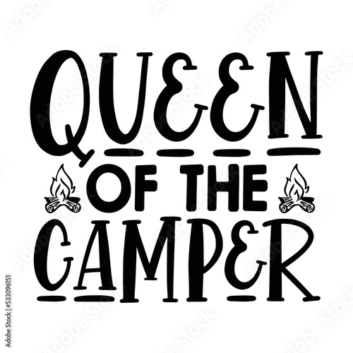 Queen of the camper svg