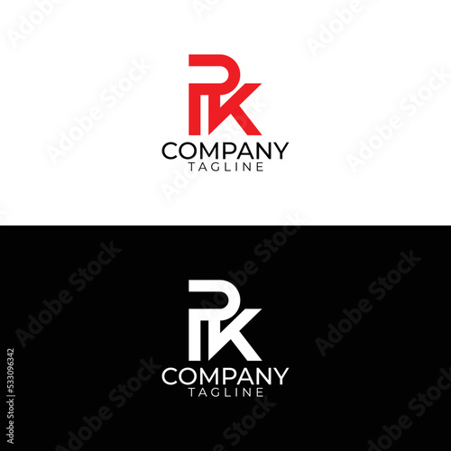 pk logo design and premium vector templates