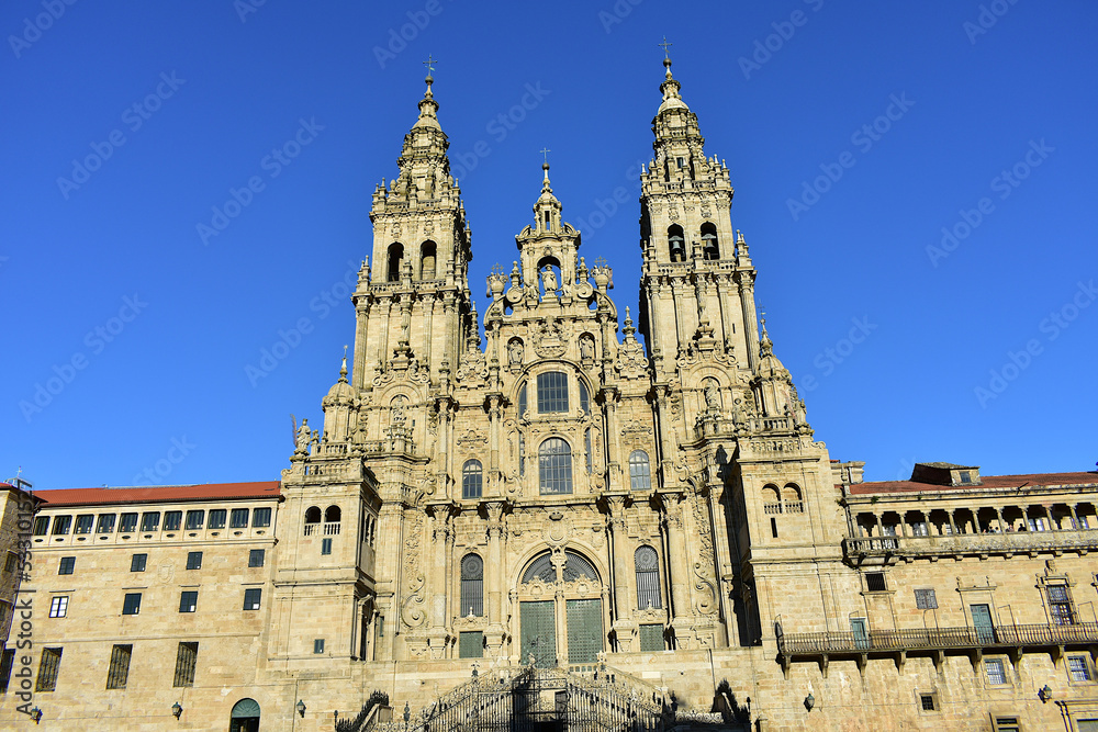 Catedral. Santiago de Compostela. Spain.