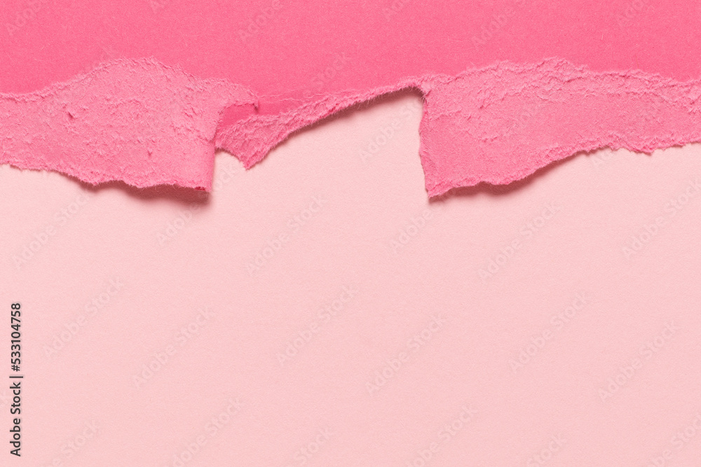 Pink cardboard paper background. Full frame texture.