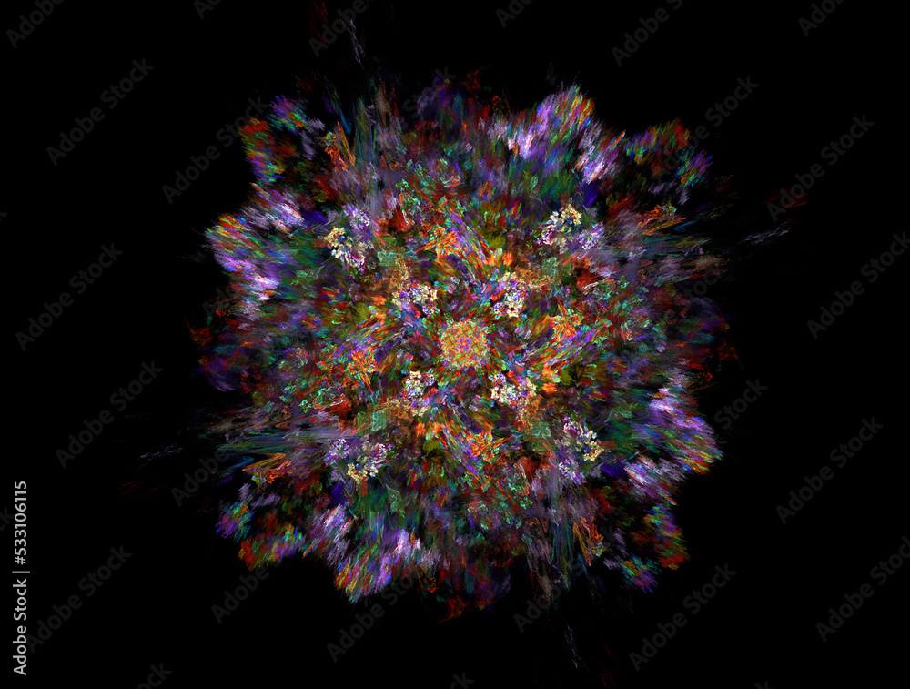 Imaginatory fractal abstract background Image Imaginatory fractal abstract background Image