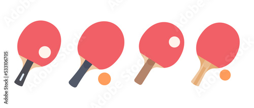 Ping pong bat for hitting the ball Indoor Table Tennis Tournament