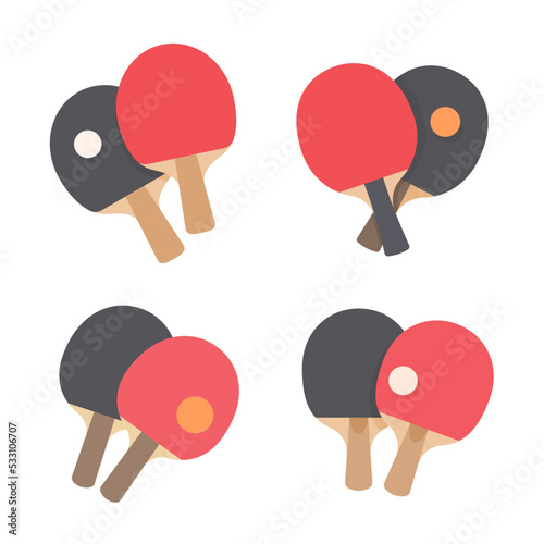 Ping pong bat for hitting the ball Indoor Table Tennis Tournament