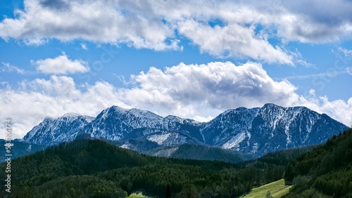 Last snow on the mountains © Manfred