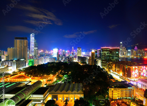 Photography country at night