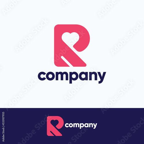 letter R logo company