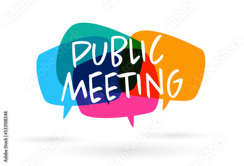 Public meeting