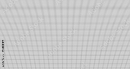 grid square black lines in white paper