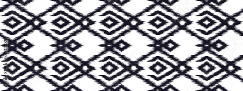 Traditional tribal or Modern native ikat pattern. Geometric ethnic background for pattern seamless design or wallpaper. photo