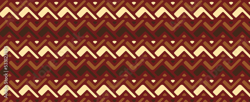 african seamless geometric pattern background