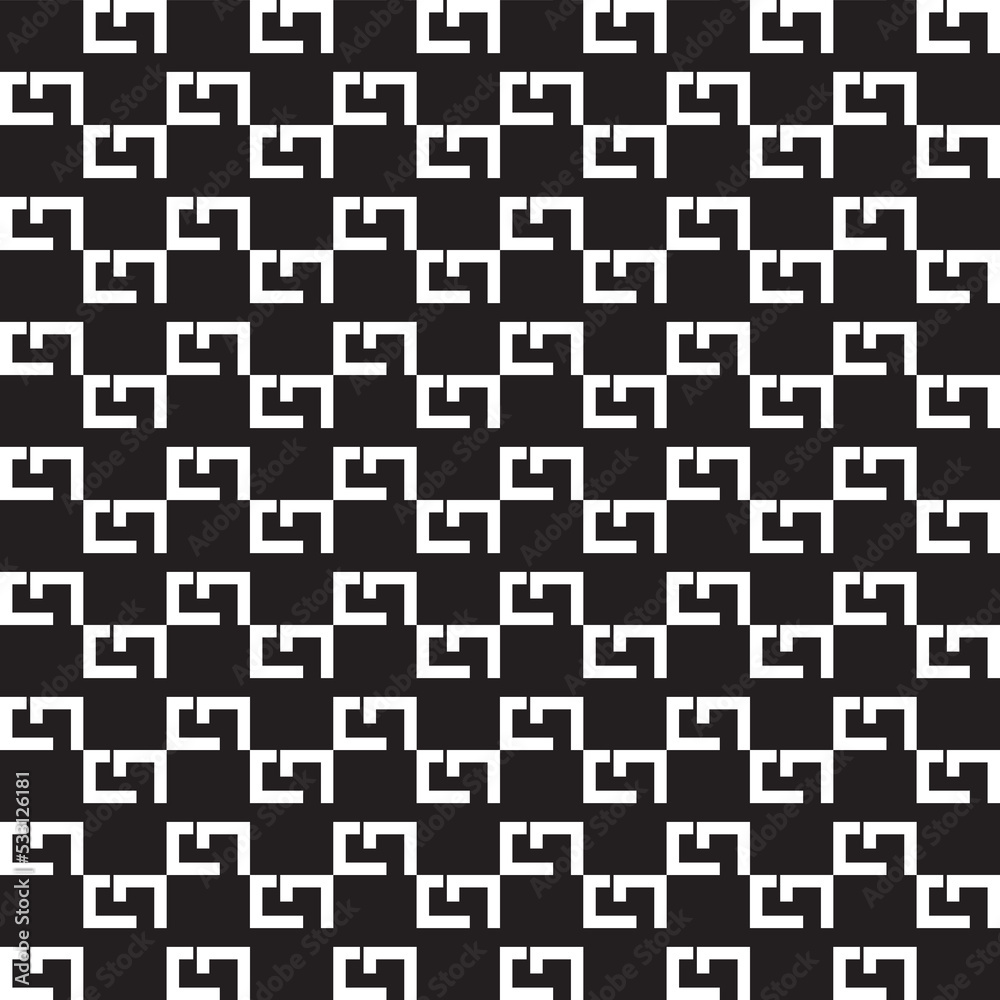 Geometric pattern design. Ornament pattern suitable for fabric, illustration, paper print