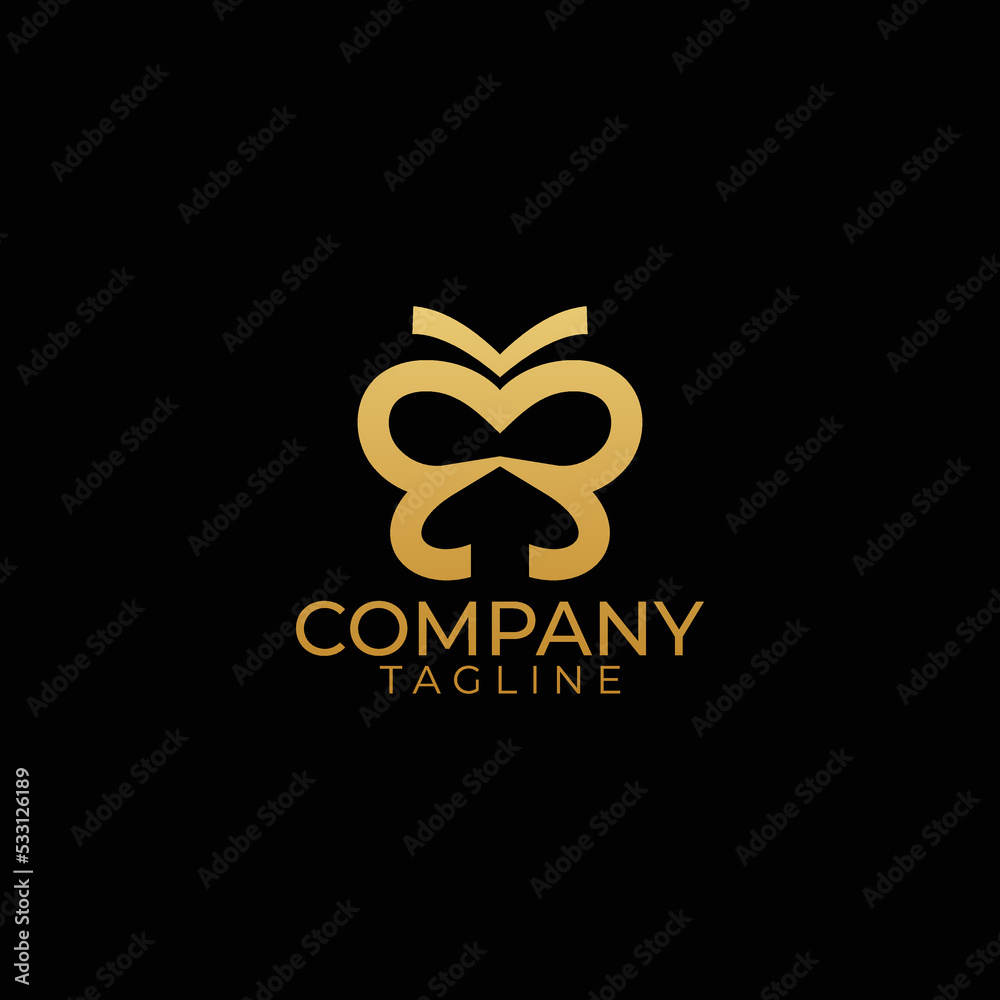 butterfly logo design and premium vector templates butterfly logo design and premium vector templates