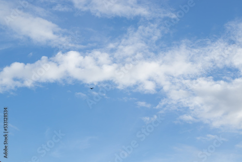 blue sky with soft cloud © MJ iceberg