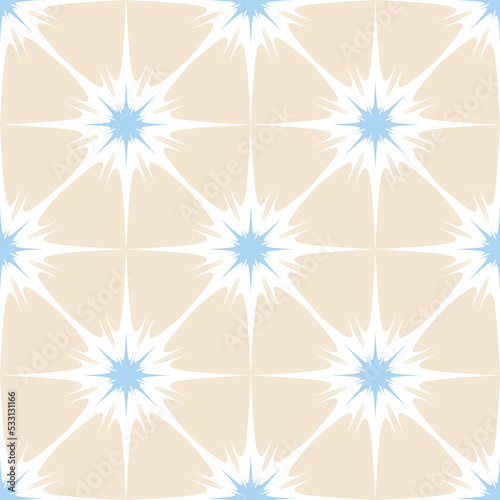 Seamless pattern of geometric design.