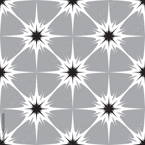 black and white seamless pattern
