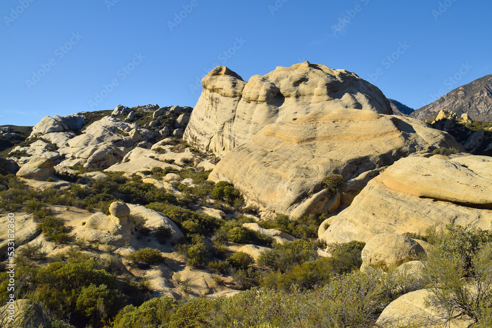 Piedra Blanca, Los Padres National Forest