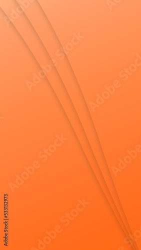 3D gradient wallpaper for smartphone. Vertical wallpaper. Orange Gradient. Backgrounds for smart phone. 