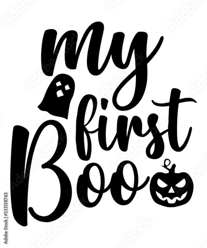 My first boo svg t-shirt design