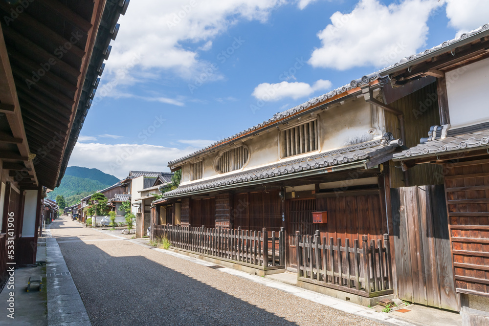 関宿の古い町並み・鶴屋（三重県亀山市）