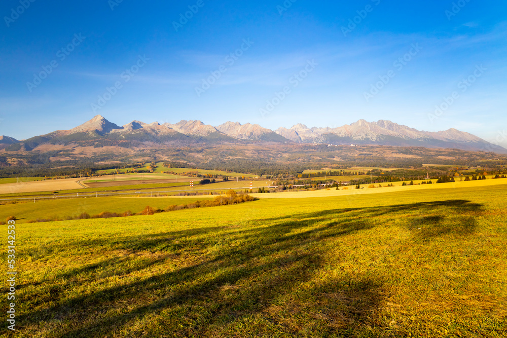 High Tatras in autumn time, Slovakia High Tatras in autumn time, Slovakia