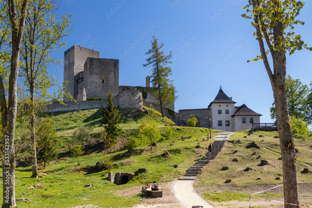 Landstejn Castle in the Czech reupublic