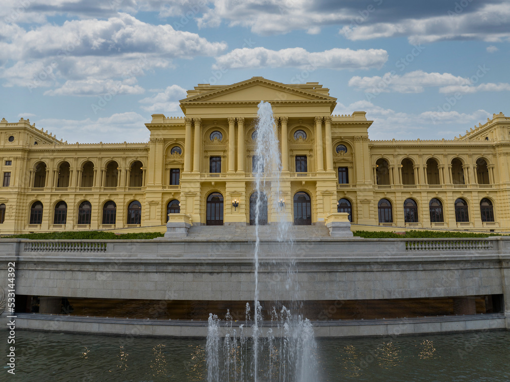 Museu do Ipiranga em São Paulo, aonde em 1822, proclamou-se a independência do Brasil