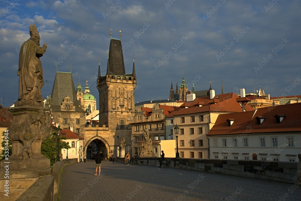 Obraz premium charles bridge city