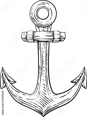Anchor from Boat or Ship Ta...
