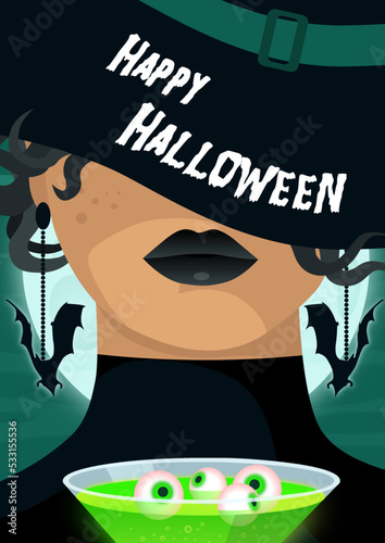 poster on the topic of halloween