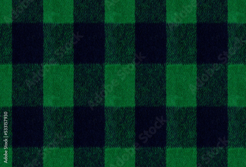 seamless green gingham check wool texture