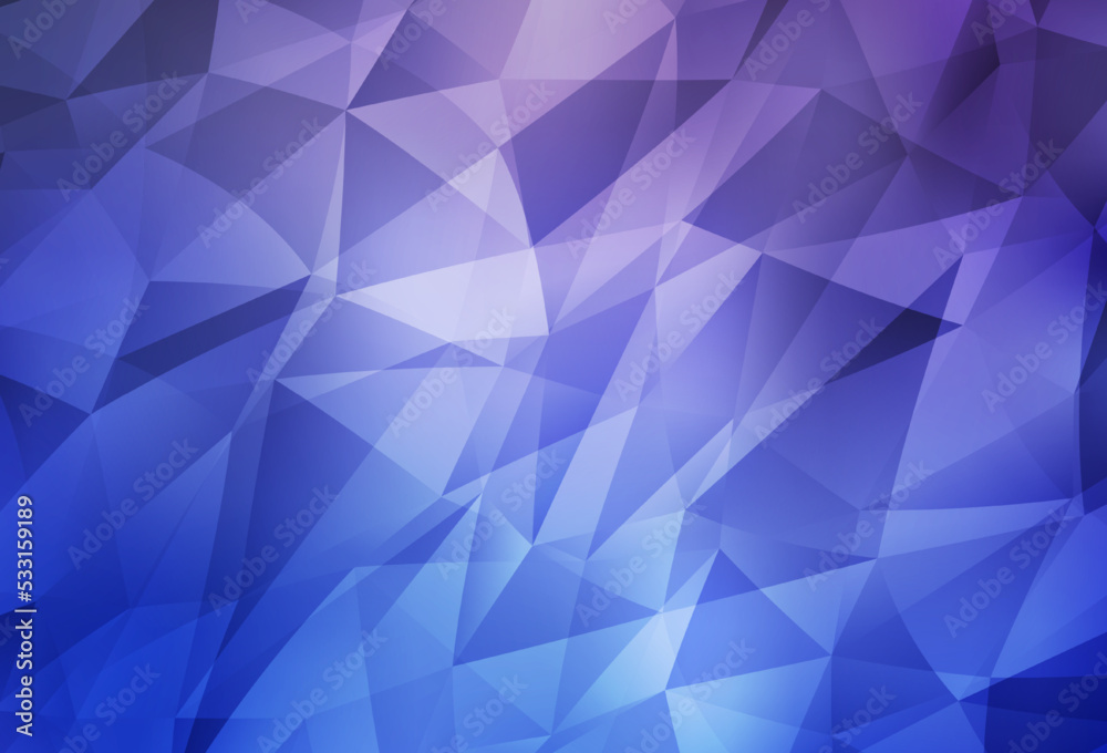 Light Purple vector abstract mosaic background. Light Purple vector abstract mosaic background.
