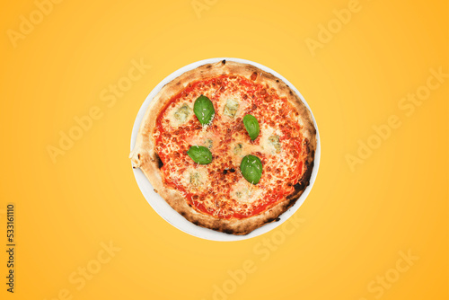 Four cheese pizza