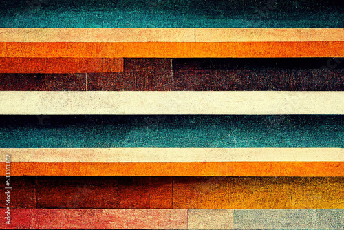 Colorful texture in geometric shapes. Many colors. Digital painting