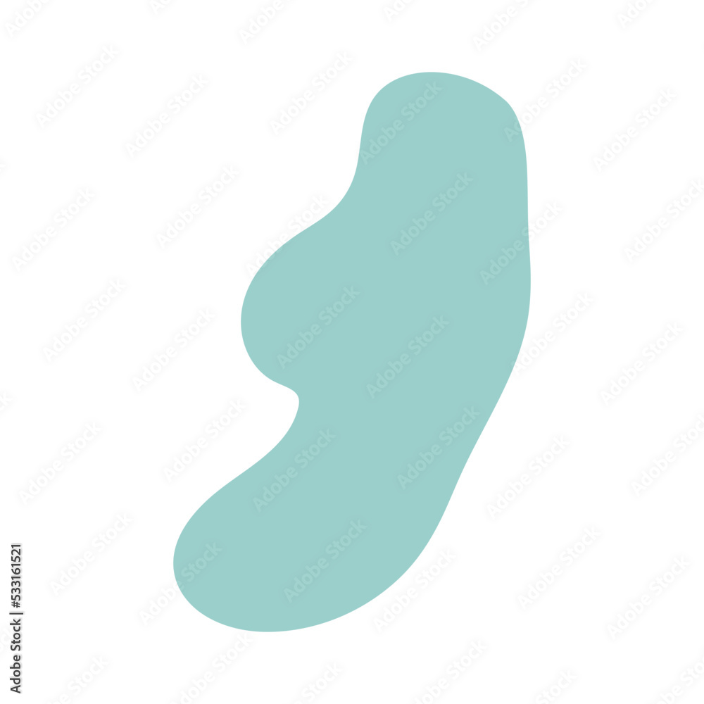 abstract minimalist blob shape decoration abstract minimalist blob shape decoration