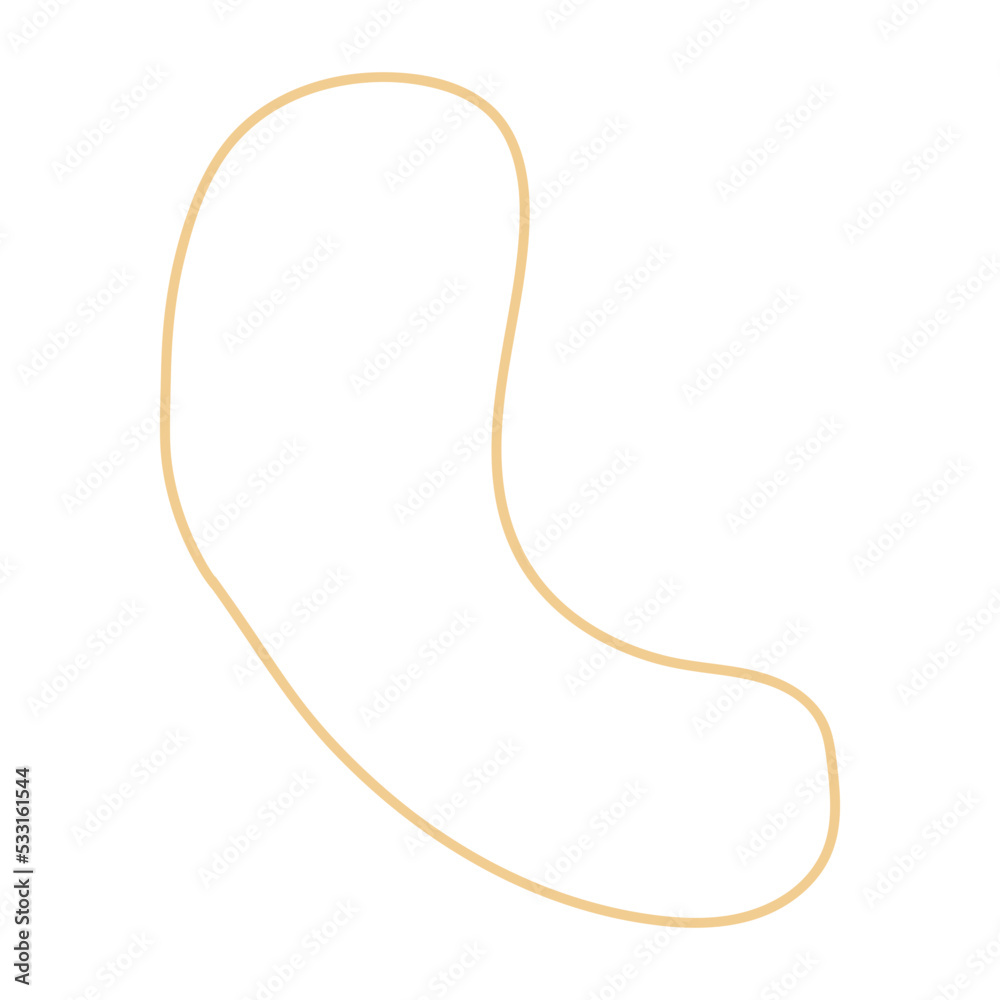 abstract minimalist blob shape decoration abstract minimalist blob shape decoration