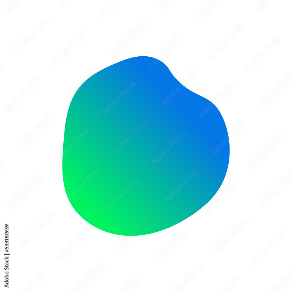 abstract minimalist blob shape decoration gradient abstract minimalist blob shape decoration gradient